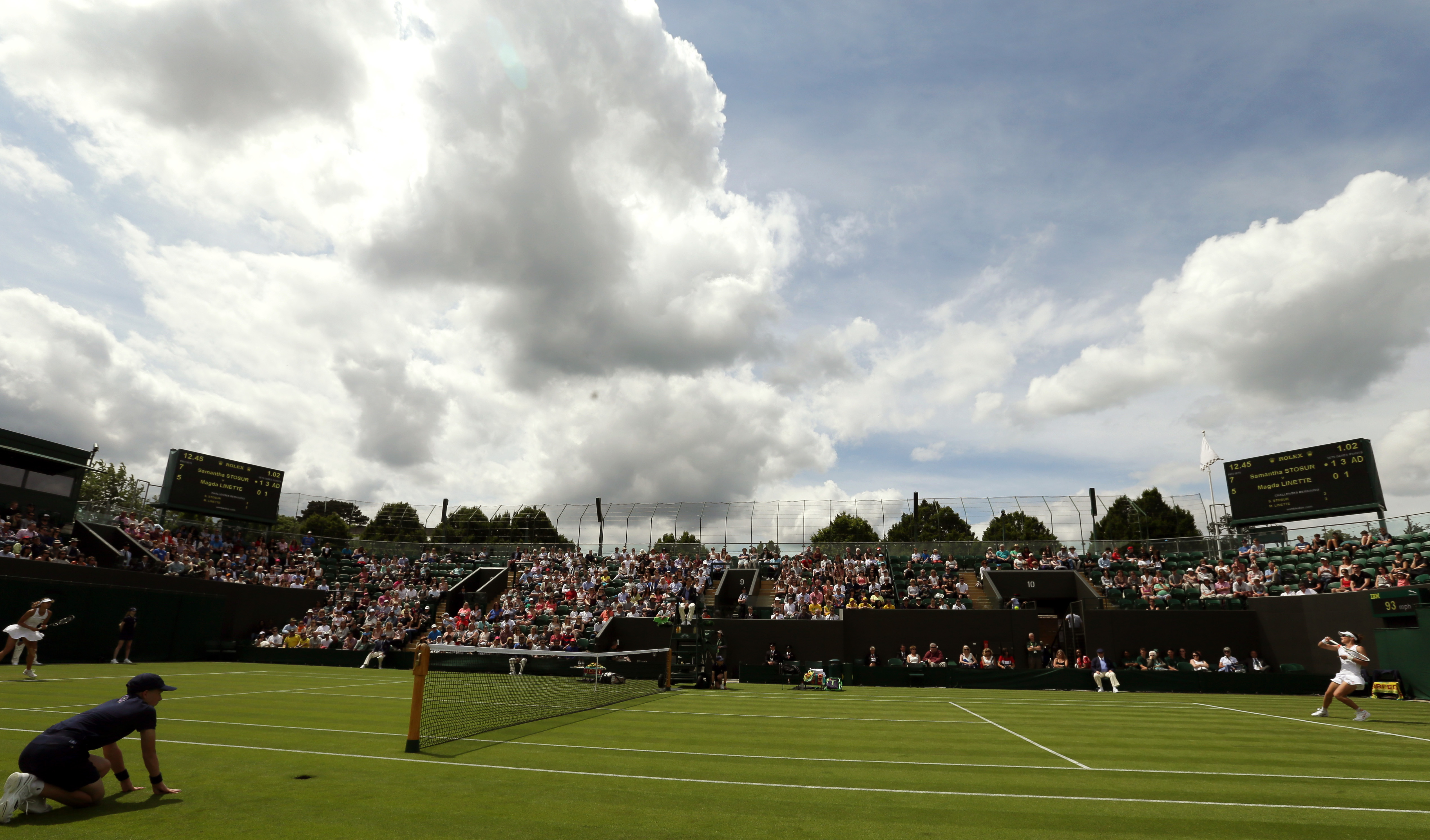 به‌ وێنه‌...پاڵه‌وانییه‌تییه‌ سپییه‌كه‌ی تێنس ده‌ستی پێكرد